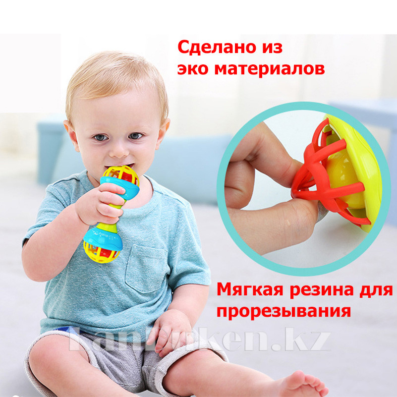 Погремушка для детей (прорезыватель) двойная