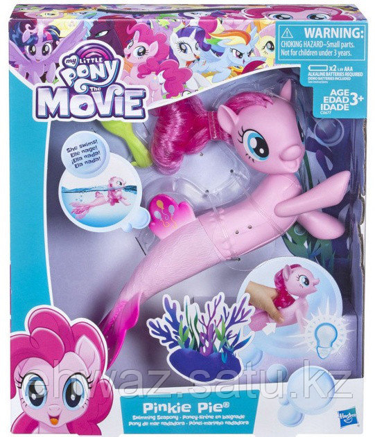 My Little Pony Игровой набор Мерцание Интерактивная Пинки Пай, цвет: розовый