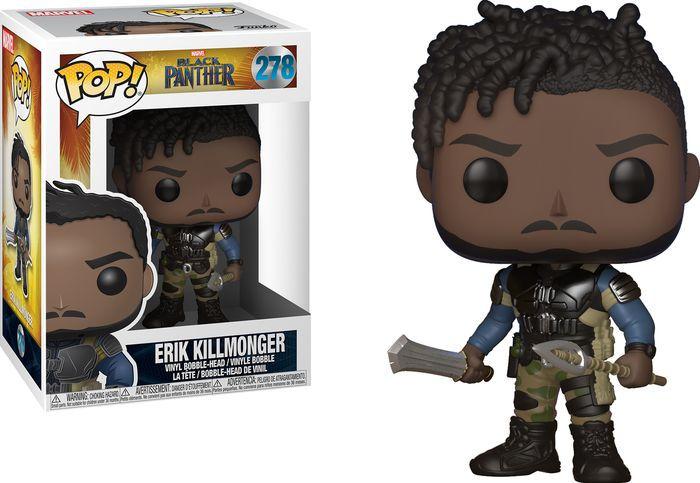 Funko POP! "Чёрная Пантера" Виниловая Фигурка Эрик Килмонгер №278