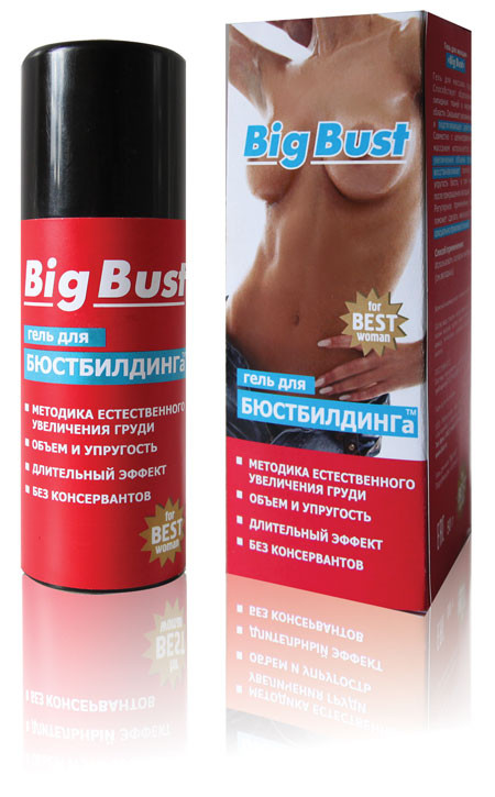 Гель для увеличения груди (бюстбилдинг) "Big Bust", 50 гр