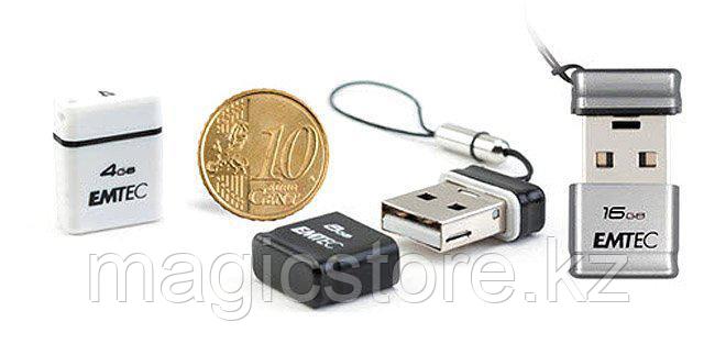 Флешка USB Emtec 4 Gb Mini ( Белая )