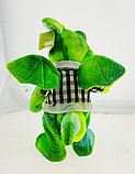 Мягкая Игрушка Дракон прыгающий музыкальный зеленый, фото 2