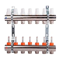 Коллектор с расходомерами Icma 8 контуров