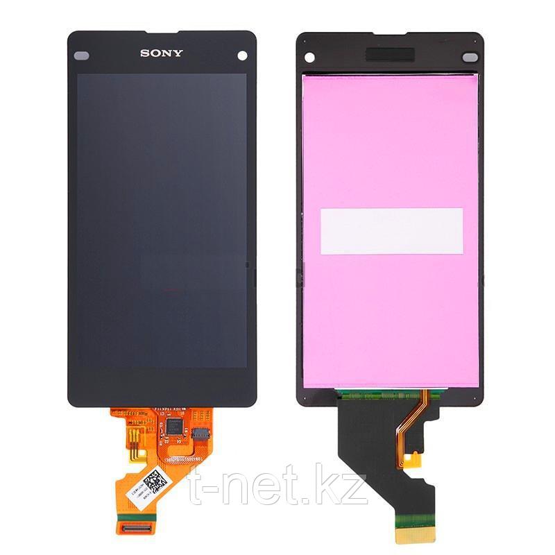 Дисплей Sony Xperia Z1 Compact D5503 , с сенсором, цвет черный - фото 2 - id-p52286743