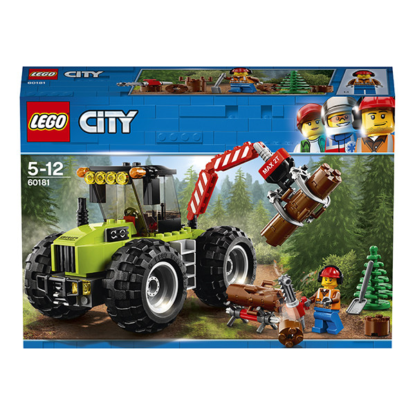 Lego City Лесной трактор 60181