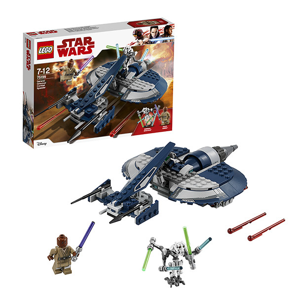Lego Star Wars 75199 Конструктор Лего Звездные Войны Боевой спидер генерала Гривуса