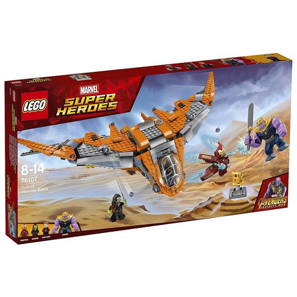 Lego Super Heroes Танос: последняя битва 76107