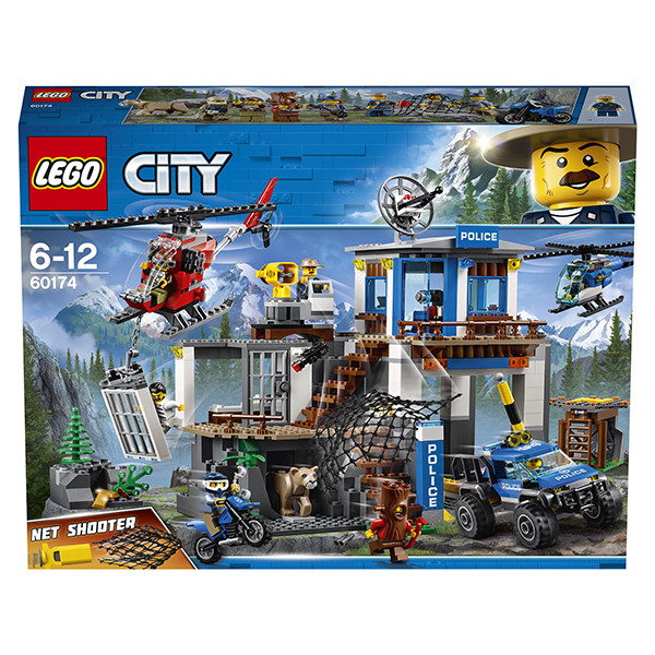 Lego City Полицейский участок в горах 60174