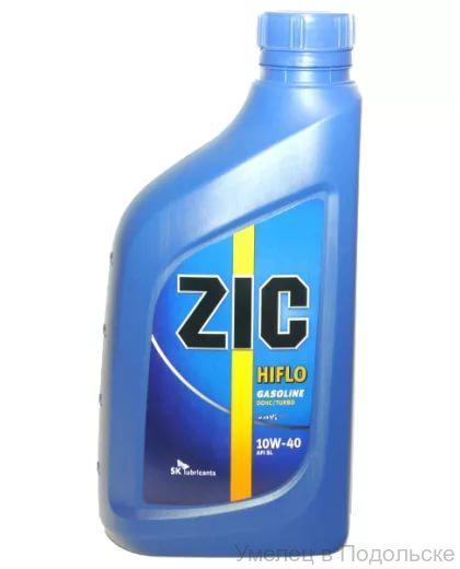 Минеральное моторное масло ZIC Hiflo 10w40 SH 1л