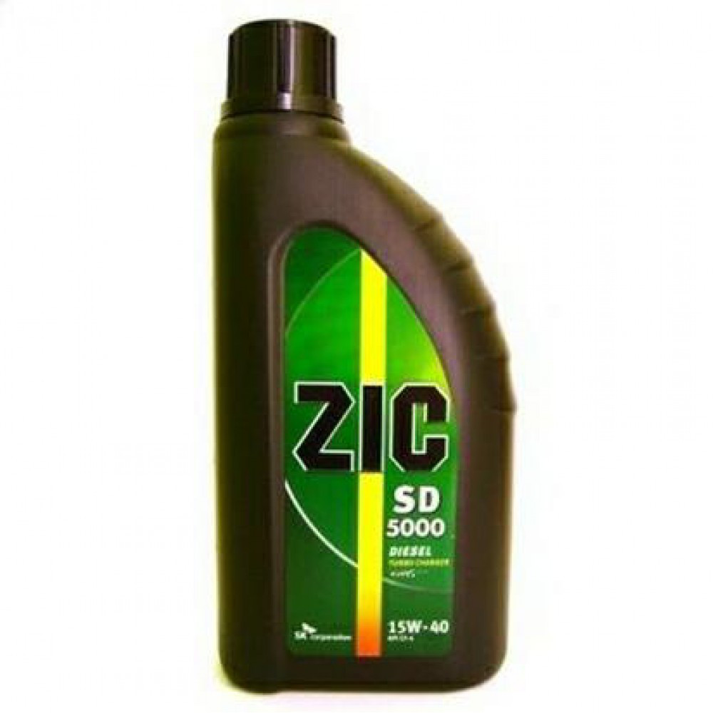 Полусинтетическое моторное масло ZIC 5000 diz 5w30 1л 