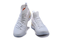 Баскетбольные кроссовки Under Armour Curry V "White/Gold" Mid (40-46), фото 3