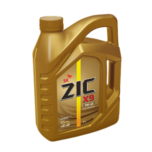Синтетическое моторное масло ZIC X9(XQ) 5w40 4л