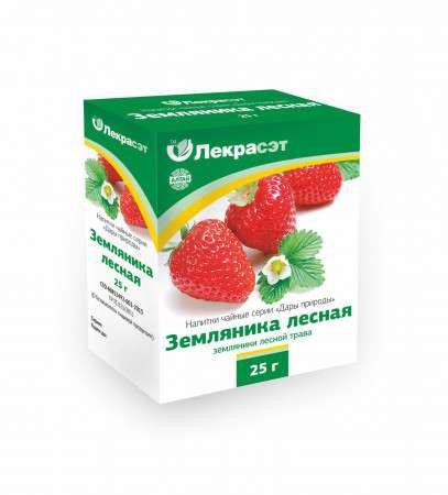 Земляника лесная, листья 25 гр