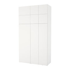 Гардероб ОПХУС белый Фоннес белый ИКЕА, IKEA, фото 2