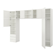 Гардероб ОПХУС белый Фоннес Саннидаль ИКЕА, IKEA , фото 2