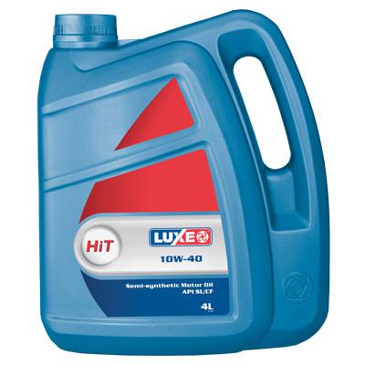 Полусинтетическое моторное масло LUXOIL HIT 10W-40 4л