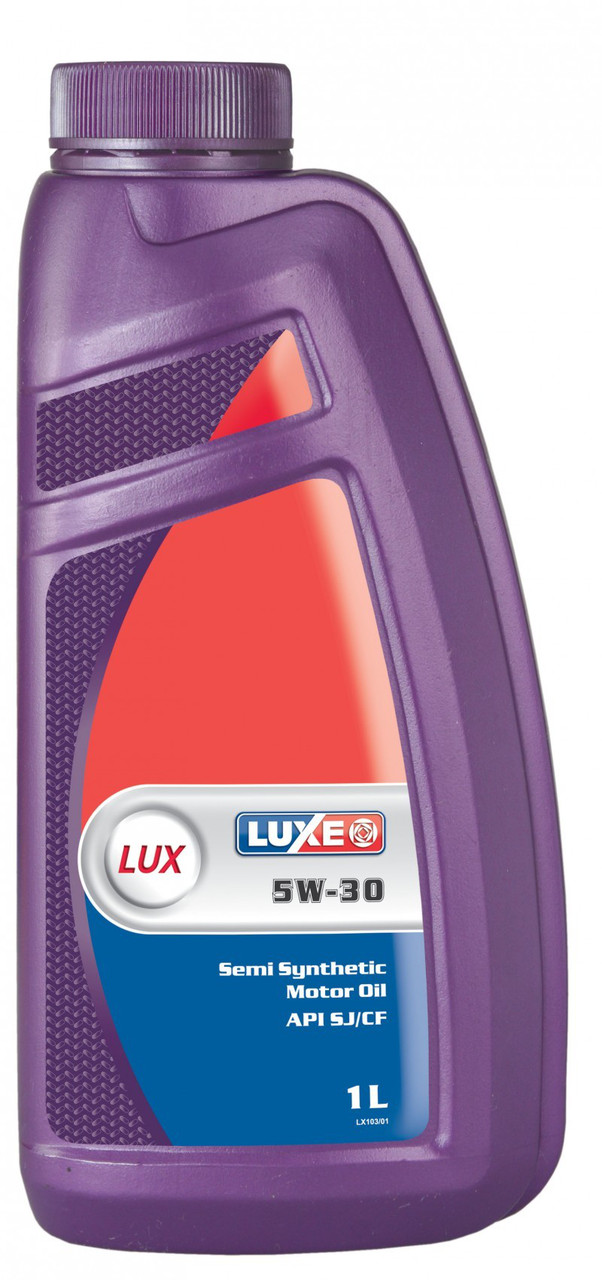 Полусинтетическое моторное масло LUXOIL LUX 5W30 1л