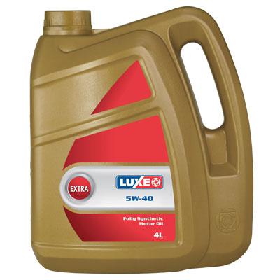Синтетическое моторное масло LUXOIL EXTRA 5W-40 4л