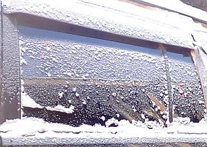 Стекло заднее левое Toyota Kluger (Highlander)