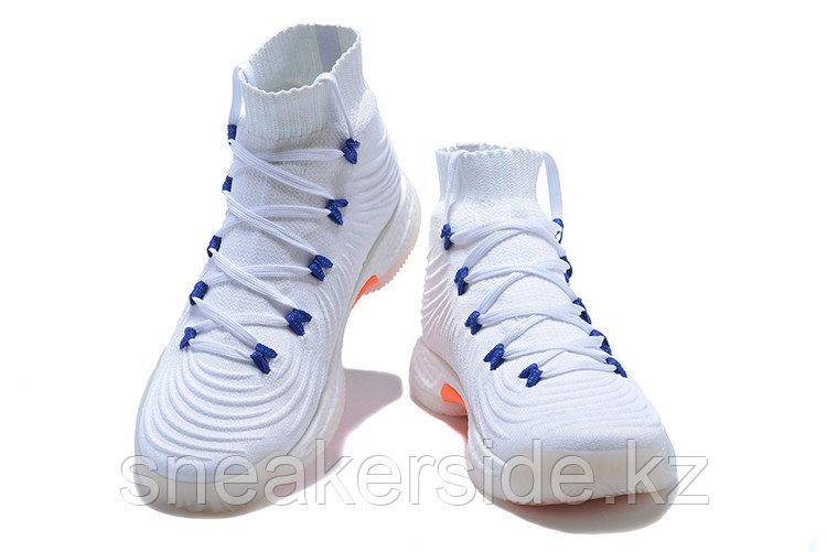 Баскетбольные кроссовки Adidas Crazy Explosive 2017 "White/Blue/Orange" (40-46) - фото 3 - id-p52393278