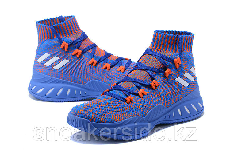 Баскетбольные кроссовки Adidas Crazy Explosive 2017 "Blue/Red" (40-46) - фото 2 - id-p52393338