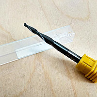 Фреза спиральная конусная  D6*30.5 * R1.5