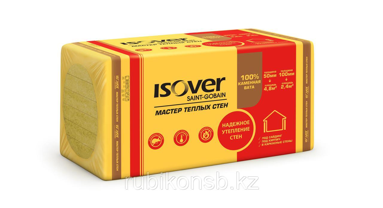 Минплита ISOVER Мастер Теплых Стен 1000х600х50мм, 4,8м2