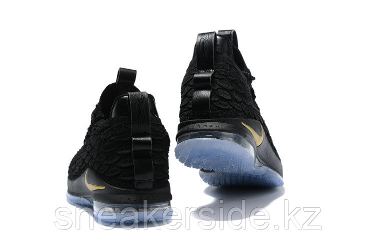 Баскетбольные кроссовки Nikе LeBron XV (15) Low "Black/Gold/Ice" (40-46) - фото 5 - id-p52394656