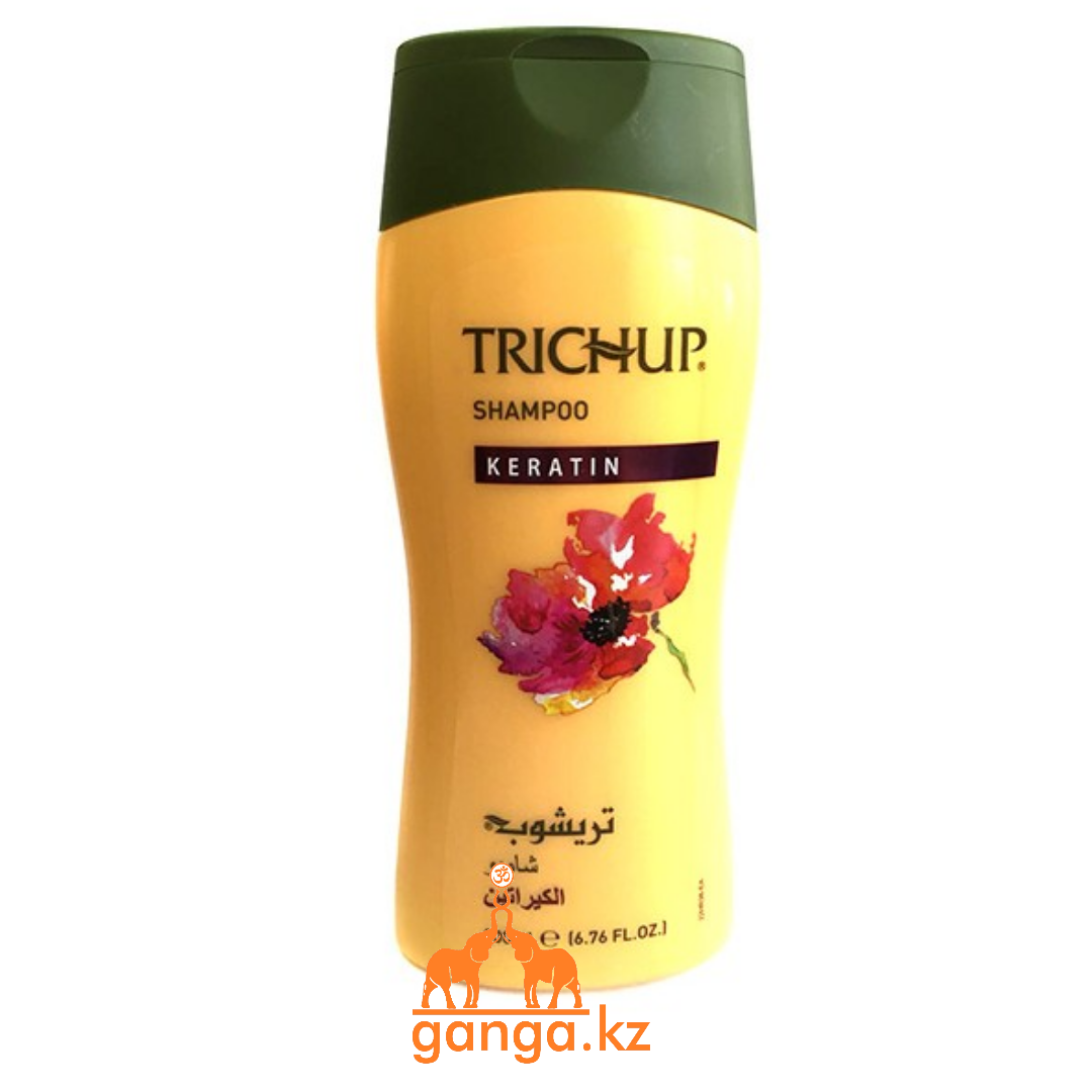 Шампунь с Кератином Тричап (Keratin Shampoo TRICHUP), 400 мл