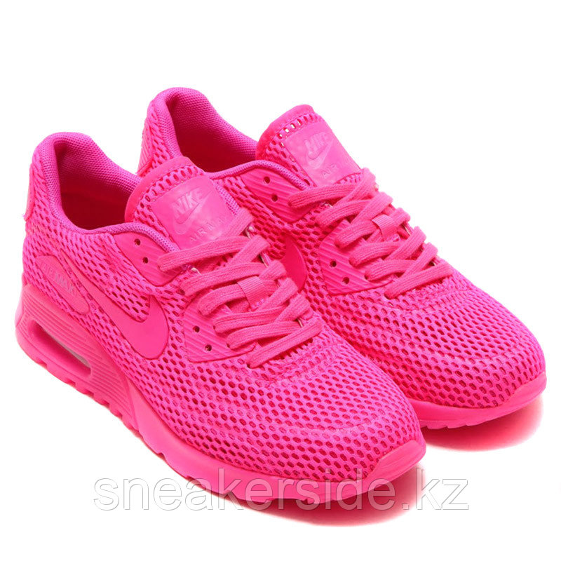 Летние кроссовки Nikе Air Max 90 Ultra BR "Pink" (36-40)