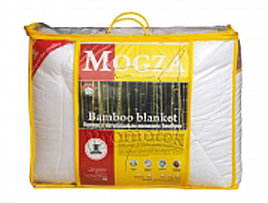 Одеяло Бамбук "Mogza", 140х205, чехол: 100% хлопок (осень-зима)