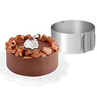 Форма для выпекания круглая раздвижная "Scalable cake mould"
