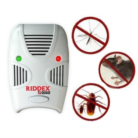 Отпугиватель грызунов и насекомых Riddex Quad Pest Repelling Aid 2 в 1 - фото 2 - id-p44789784