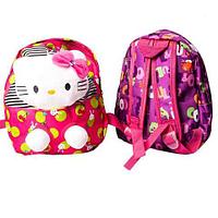 Ойыншығы бар балалар рюкзактары (Hello Kitty)