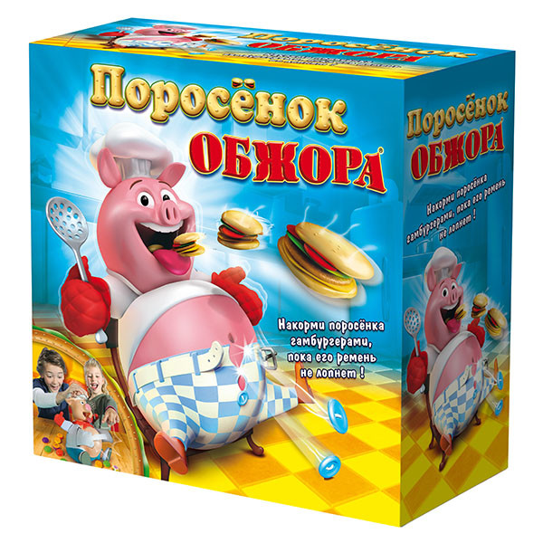 Goliath 30702.006 Настольная интерактивная игра "Поросенок обжора"