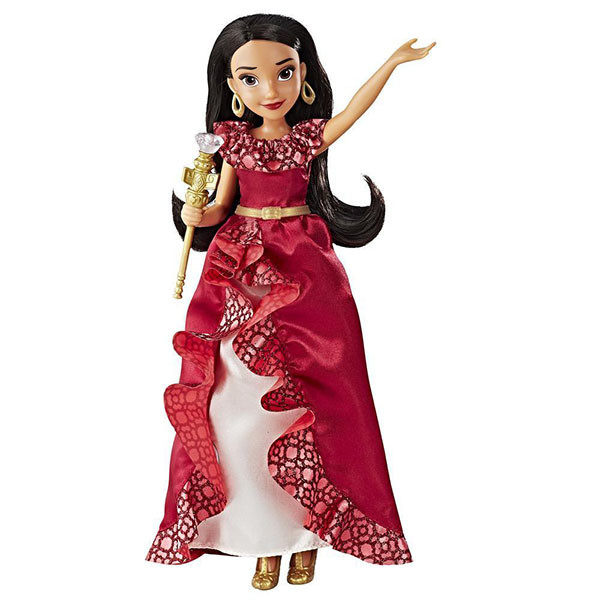 Кукла Елена принцесса Авалора и волшебный скипетр  Hasbro Disney Princess C0379  со свет. эффектами
