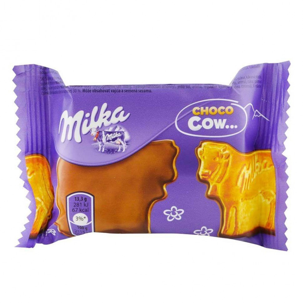 Milka Choco Cow 40 гр. (24 шт в упаковке)