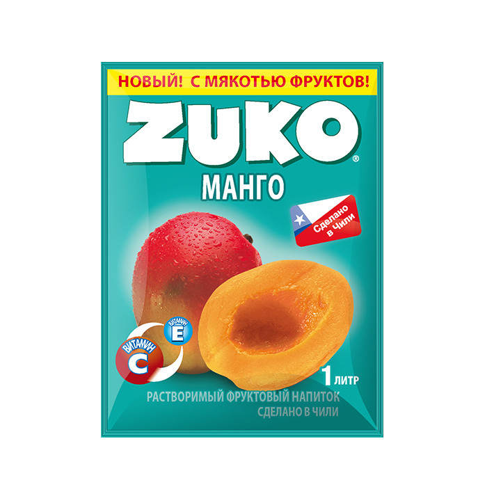 Растворимый напиток Zuko Манго