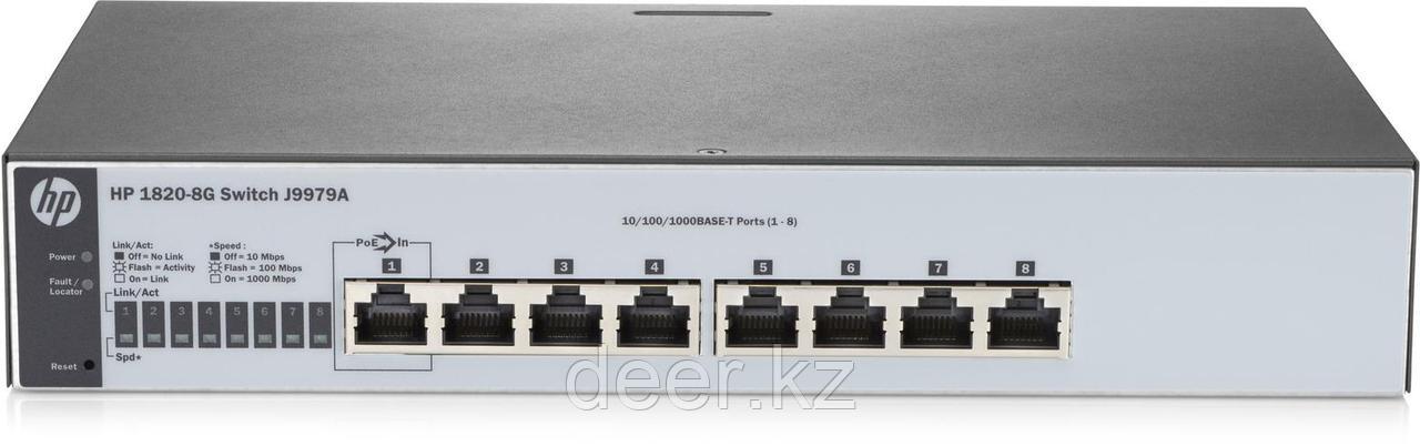 Коммутатор HP 1820-8G J9979A 8 портов RJ-45 10/100/1000