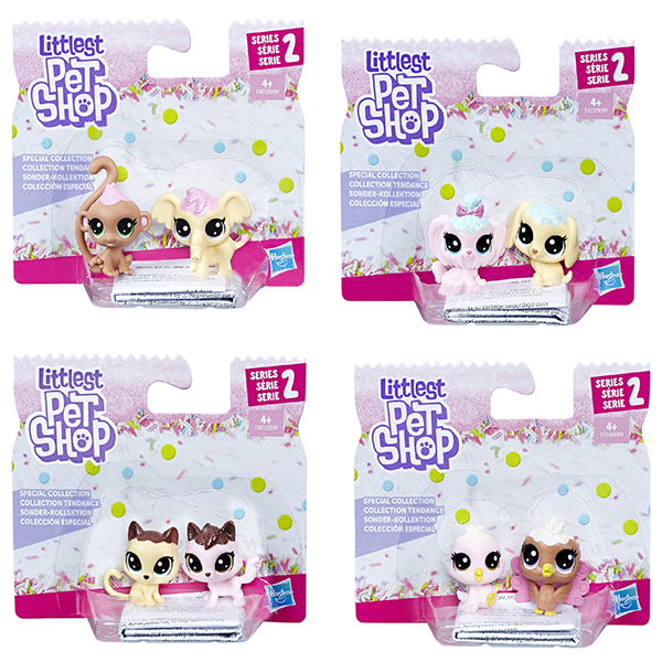 Hasbro Littlest Pet Shop E0399 Литлс Пет Шоп Набор игрушек 2 Зефирных Пета