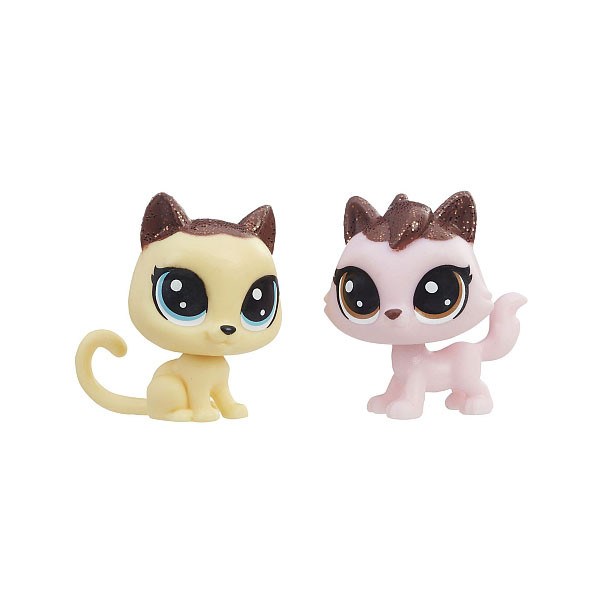Hasbro Littlest Pet Shop E0399 Литлс Пет Шоп Набор игрушек 2 Зефирных Пета