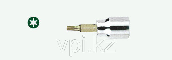 Торцевая головка со вставкой TORX - звездочка,  Т40, 1/2" De&Li