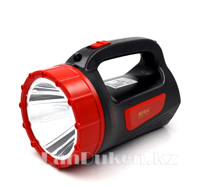 Ручной аккумуляторный светодиодный фонарь прожектор светодиодный KM 2637 2W LED 2 режима