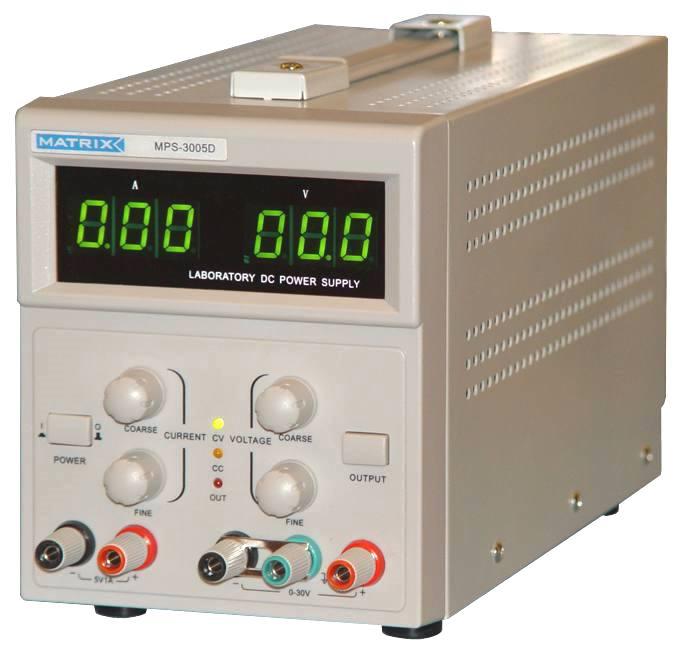 MATRIX MPS3005D Одноканальный источник постоянного напряжения (30 В, 5 А)