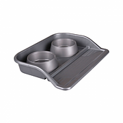 Набор мисок для дом.животных 0,3 с лотком М3183