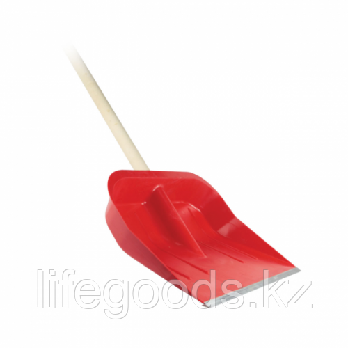 Лопата для снега с наконеч.(с черенком)(446*357мм) М1907