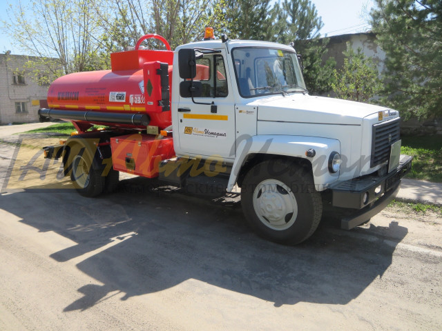 Газ 3309. Топливозаправщик (1 отсек).