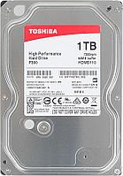 Жесткий диск Toshiba 1Tb, HDD, 3.5", 7200rpm, 64MB, SATA III 6Gb/s, HDWD110EZSTA