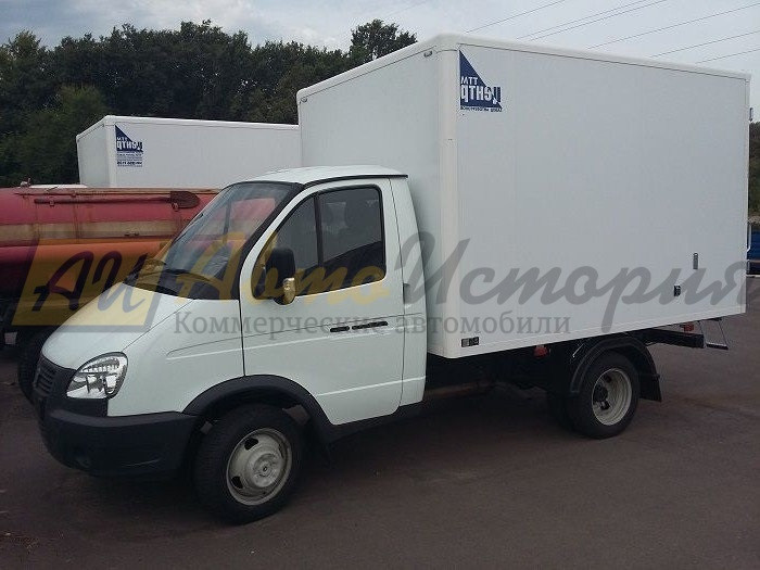 Газ 3302. Изотермический фургон (ППУ) 3,1 м.