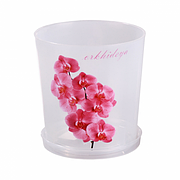 Горшок цветочный для орхидеи 1,8 л с поддоном М1604